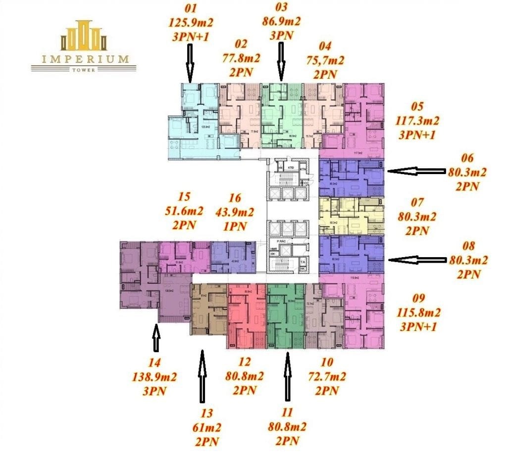 mặt bằng căn hộ